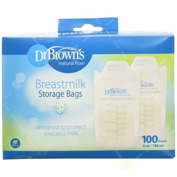 Dr. Brown's 180ml母乳儲存袋100個裝