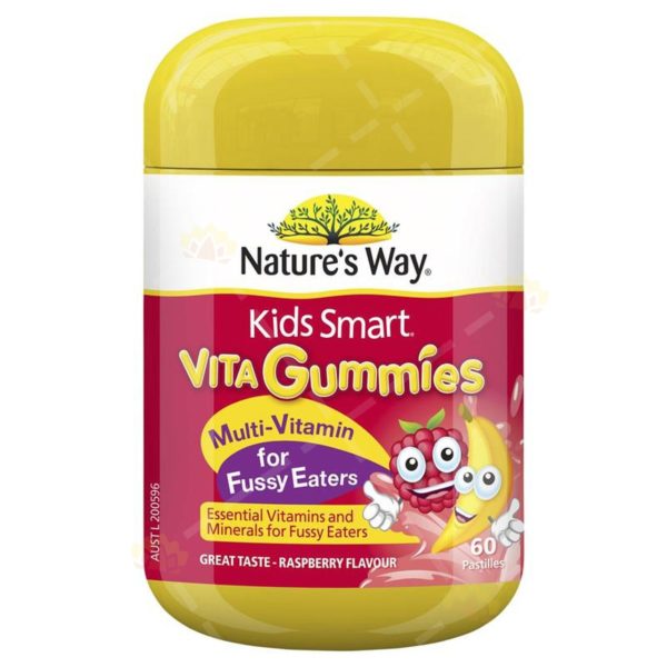 Nature's Way Kids Smart兒童複合維生素改善偏食挑食軟糖60粒裝