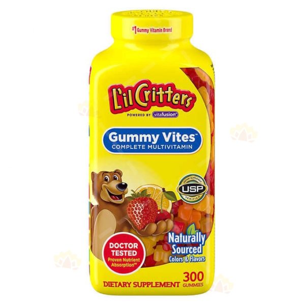 L'il Critters熊寶寶多種維他命兒童營養軟糖300粒裝