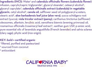 792692334678 - California Baby Organic Calendula Cream 113g