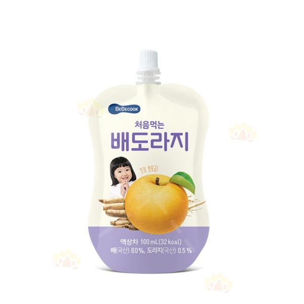 8809370351352 - BebeCook 蜜梨桔梗果汁 100ml