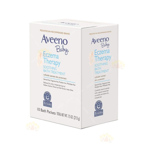 AV00007 - Aveeno baby 舒敏修護 浴粉 10包裝