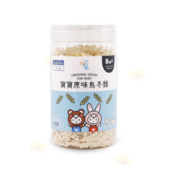 BAJ0008 - BabyJ Baby Plain Udon Noodles 250g