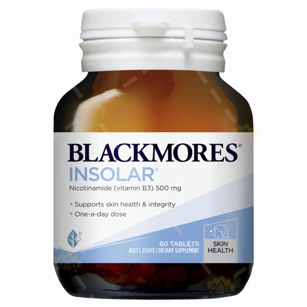 93548137 - Blackmores Insolar 烟酰胺焕白修护精华 60粒装