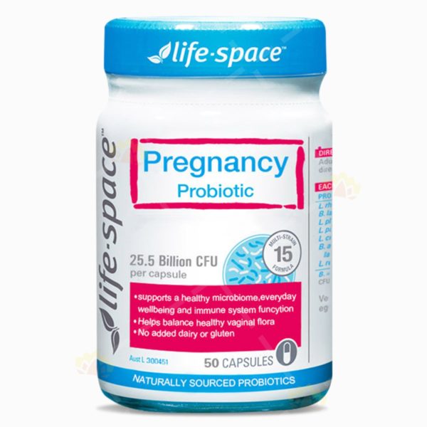 9331927004682 - Life Space Pregnancy Probiotic 50 Capsules