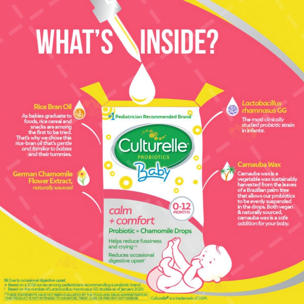 49100400525 - Culturelle 康萃乐 婴幼儿 洋甘菊 益生菌 滴剂 8.5ml