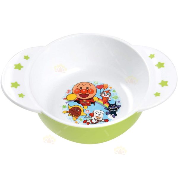 4903320171909 - LEC Anpanman Children's Double-Handled Bowl