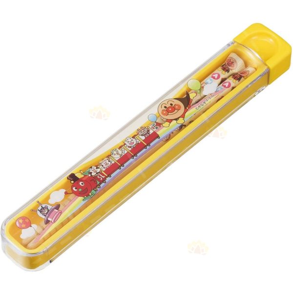 4903320872134 - LEC Anpanman Children's Chopsticks with Case