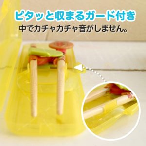 4903320170704 - LEC Anpanman Children's Learning Chopsticks with Case - Left-Handed