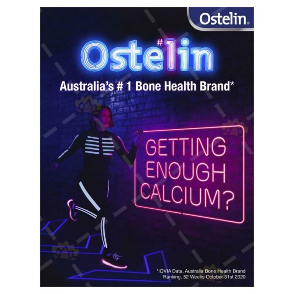 9316090500605 - Ostelin Calcium & Vitamin D3 250 Tablets