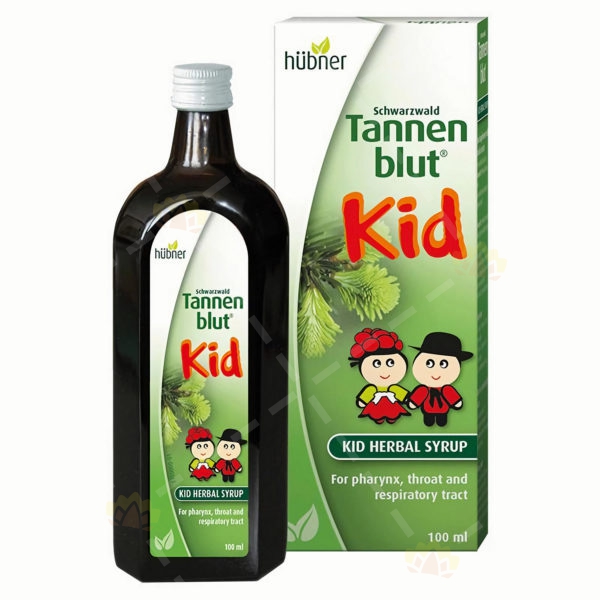 4010160000693 - Hubner Tannen Blut Kid Herbal Syrup 100ml