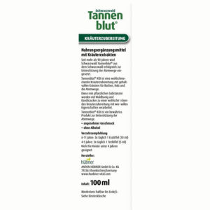 4010160000693 - Hubner Tannen Blut Kid Herbal Syrup 100ml