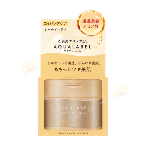 4909978164478 - Shiseido Aqualabel Special Gel Cream Oil In 5-in-1 Cream 90g