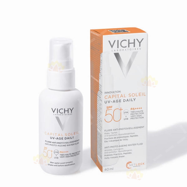 3337875762298 - Vichy 薇姿 Soleil UV Age Daily SPF50+ 防曬乳霜 40ml