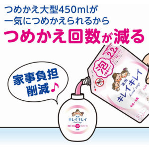 4903301269076 - Lion Kireikirei Foaming Antibacterial Disinfectant Hand Soap 500ml Fruit Scent