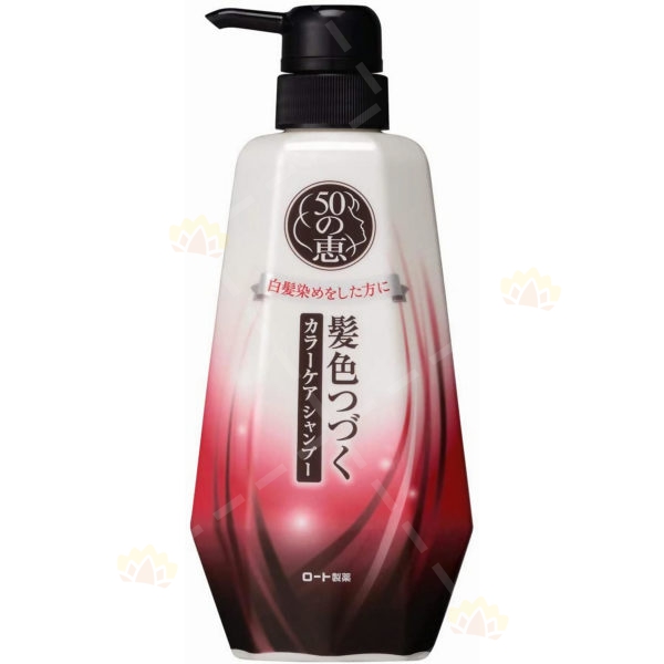 4987241145720 - Rohto 50 Megumi Color Protecting Shampoo for Dyed Hair 400ml