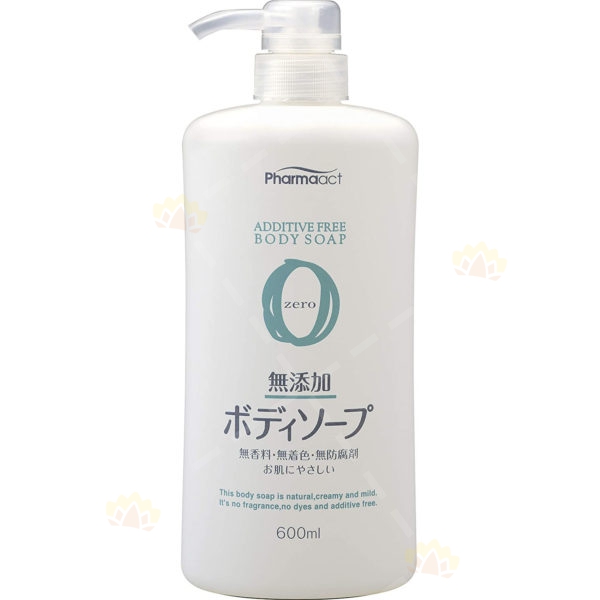 4513574007260 - Kumano 熊野油脂 Pharmaact Zero 無添加沐浴乳 600ml