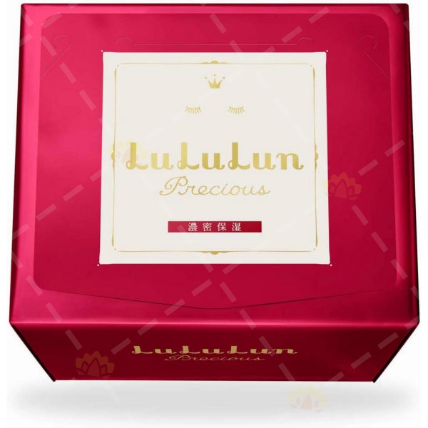 4582305065671 - LULULUN Precious Dense Moisturizing Mask Red 32 Sheets