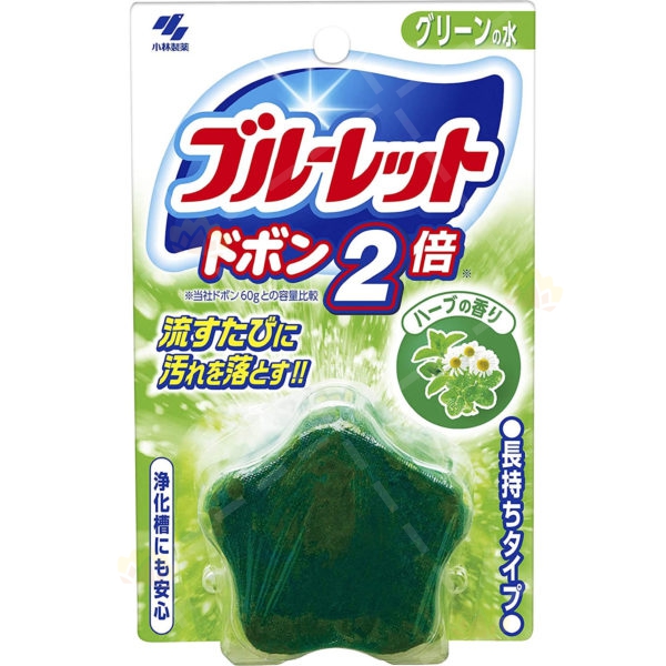 4987072071137 - Kobayashi Pharmaceutical Toilet Bowl Cleaner Blue Bubble 120g Chamomile