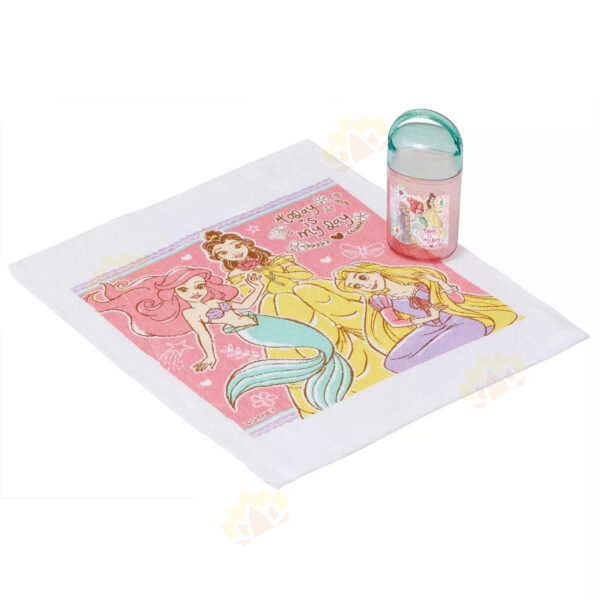 4973307604270 - Skater Children's Towel with Case Disney Princess