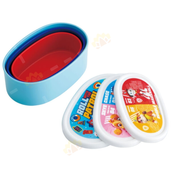 4973307664571 - Skater 3-Piece Food Container Set Paw Patrol