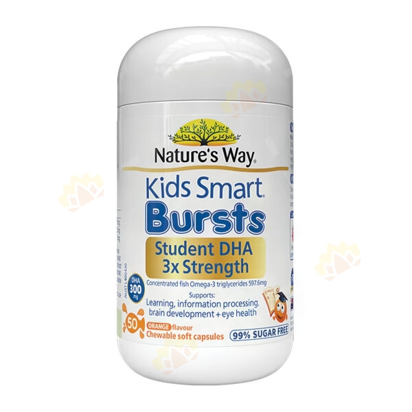 9314807082673 - Nature's Way Kids Smart Burst 兒童 三倍DHA 軟膠囊 50粒裝