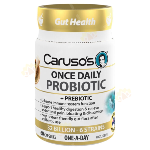 9323573007766 - Caruso's Once Daily Probiotic 60 Capsules