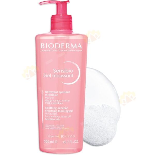 3701129800843 - Bioderma Sensibio 舒妍 修复洁肤啫喱 500ml