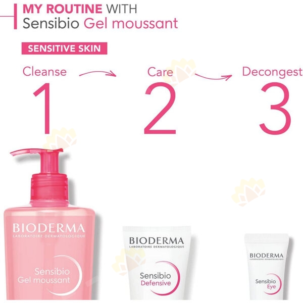 3701129800843 - Bioderma Sensibio 舒妍 修复洁肤啫喱 500ml