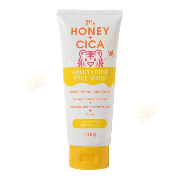 4582400831188 - P'S Cica Centella Asiatica + Honey Moisturizing Facial Cleanser 130g