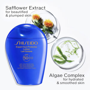 3423222114343 - Shiseido Expert Sun Aging Protection SPF50 Set -Expert Sun Protector Lotion SPF50+ Very High Protection 150ml -Expert Sun Protector Cream SPF50+ Very High Protection 5ml -After Sun Intensive Recovery Emulsion 75ml