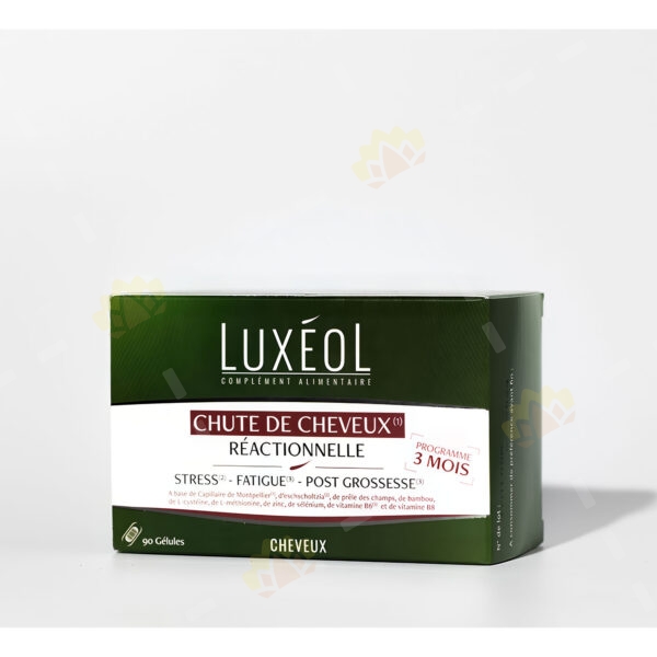 3760007336607 - Luxéol Hair Loss Reactional 90 Capsules