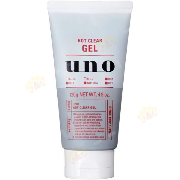 4901872469925 - Shiseido 资生堂 UNO 男士温感洁面啫喱 120g