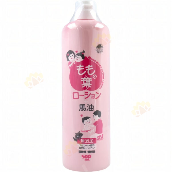 4903361863238 - Unimat Riken Peach Leaf & Horse Oil Lotion 500ml