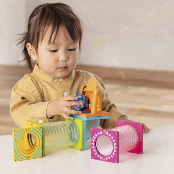 4977489026837 - People Intellectual Training BASIC Marble Run Assembly Game