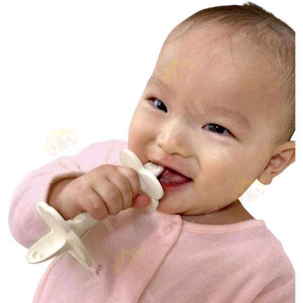 4977489026912 - People Rice Toy Series Soft Spoon Teether Made from Japanese Rice