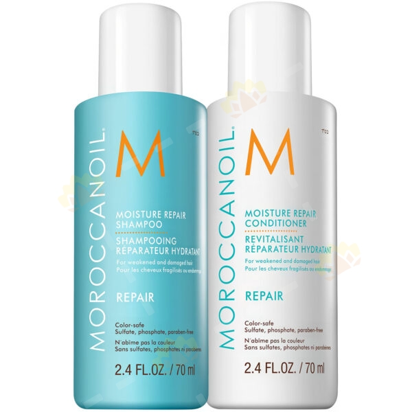 7290113141360 - Moroccanoil Repair Set (Hydrating Shampoo 70ml + Hydrating Conditioner 70ml)