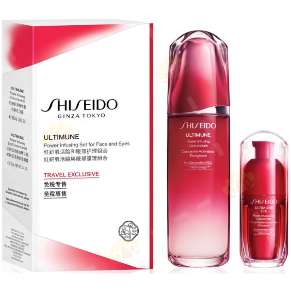 729238213371 - Shiseido set （Ultimune Power Infusing Concentrate 100ml + Uplifting and Firming Eye Cream 15ml）