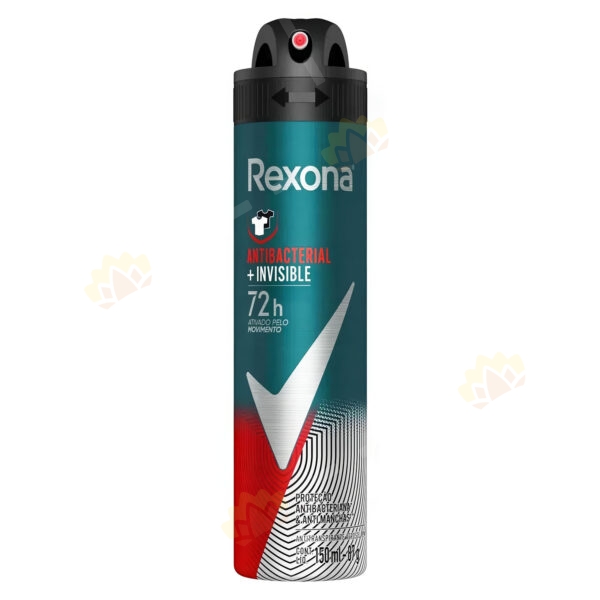 7791293046624 - Rexona 蕊娜 男士 72小时 抗菌 隐形止汗 止汗喷雾 200ml