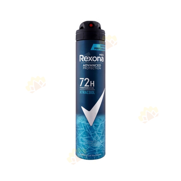 7791293046648 - Rexona Men Advanced Protection 72H Xtra Cool 0% Alcohol Deodorant Spray 200ml