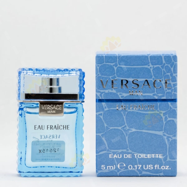 8018365500129 - Versace Man Eau Fraiche Eau De Toilette Spray (Blue) 5ml