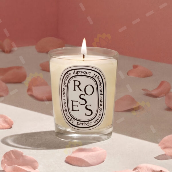 3700431400475 - Diptyque Roses Scented Candle 190g