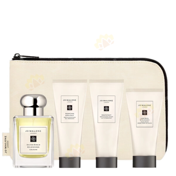 690251129416 - Jo Malone 紳士香氛 旅行套裝 (銀樺與薰衣草 香水 50ml + 青檸羅勒與柑橘護手霜 50ml + 鼠尾草與海鹽沐浴露 75ml + 柚子潤膚乳液 75ml)