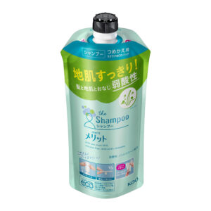 4901301350251 - KAO MERIT Silicone-Free Weakly Acidic Shampoo Refill 340ml