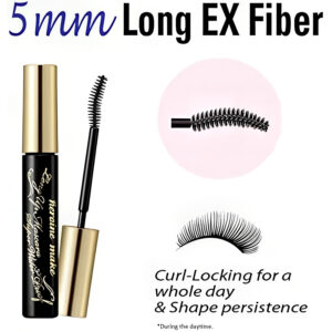 4901433038492 - Kiss Me Super Long Lasting Curl & Long Waterproof Mascara 01 Black