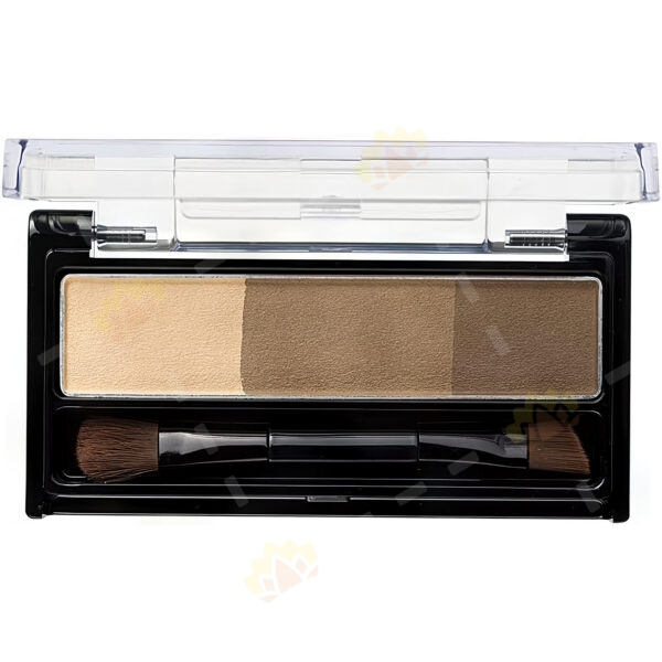 4901433139946 - Kiss Me Natural Soft Eyebrow Powder Palette 02 Gray Brown