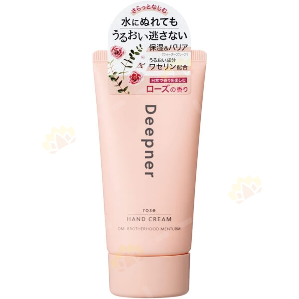 4987036456840 - Omi Brotherhood Deepner Rose Scented Hand Cream 40g