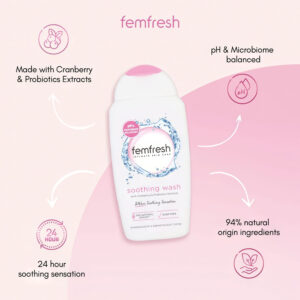 5010724525951 - Femfresh Cranberry Soothing & Protective Feminine Wash 250ml