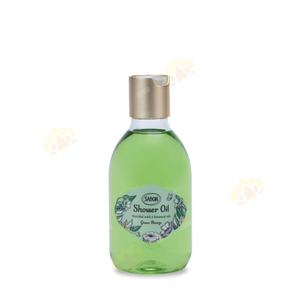 7290118803164 - SABON 薩邦 翠綠微風 Green Breeze 柔膚滋養 沐浴油 300ml