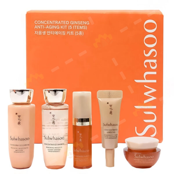 8809925150133 - Sulwhasoo Concentrated Ginseng Anti-Aging Kit 5pcs